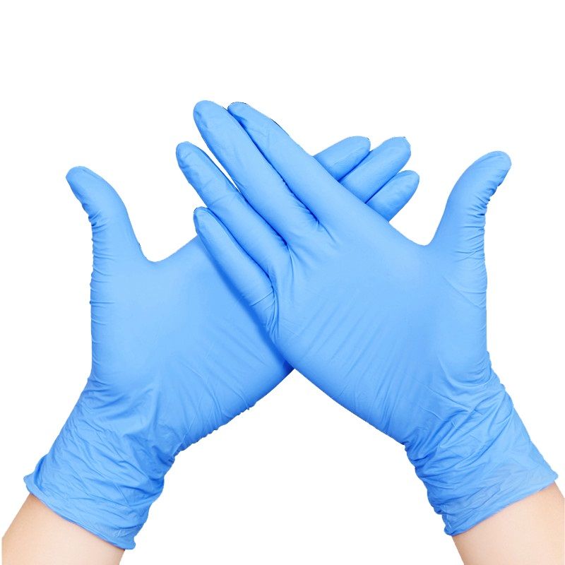 Nitril examination gloves - blue (100 pcs.)