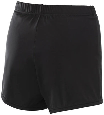 Női magas derekú fürdőruha rövidnadrág - fekete