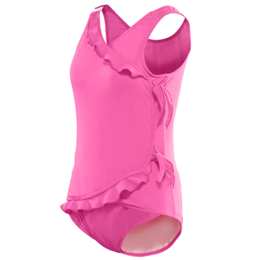 Girl's Waterfall Swimsuit - Pretty Pink