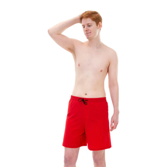 Men's Eco Swim Shorts - Red