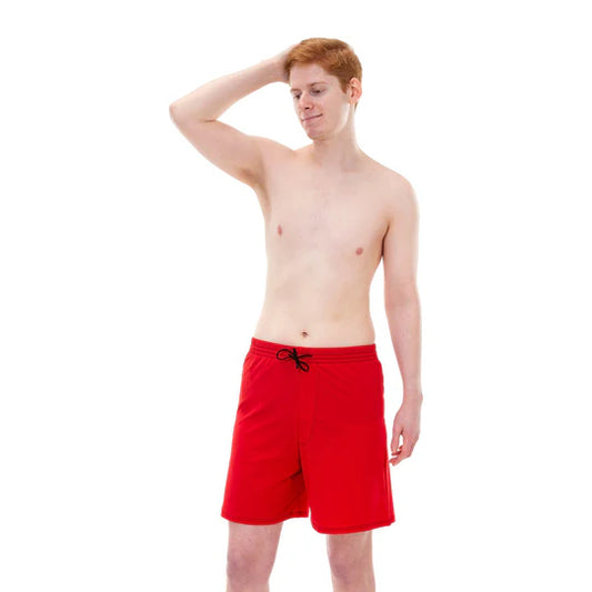 Men's Eco Swim Shorts - Red