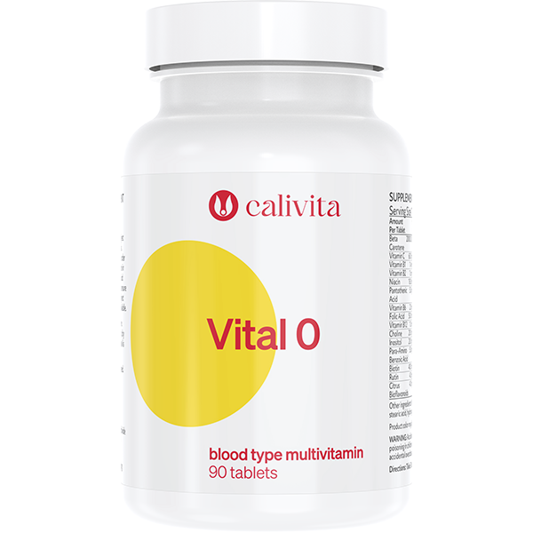 Vital Multivitamin 0-vércsoportúaknak (90 db.)