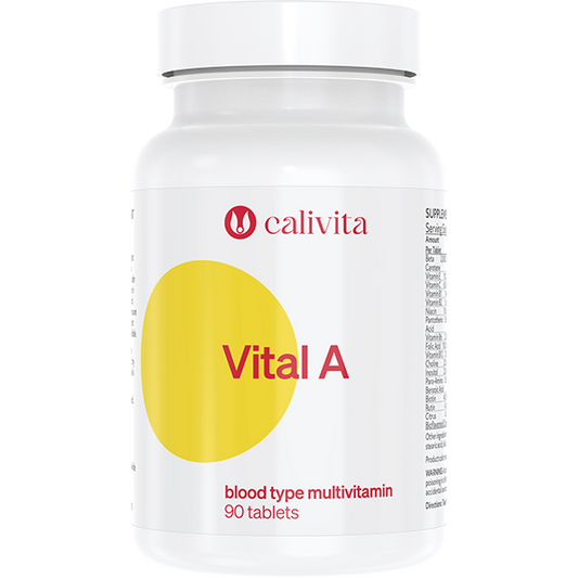 Vital Multivitamin A-vércsoportúaknak (90 db.)