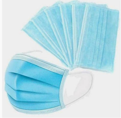 Mask - 3 layer surgical facemask with filters (50 pcs.)