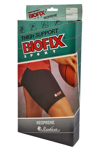 végtagrögzítő medpoint webshop er er kft lloveras biofix otthon otthoni ápolás megelőzés sport sérülés bandage rugalmas fekete neoprén combvédő